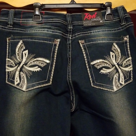NWT Red Label London Bootcut Jeans Sz30 - Picture 2 of 8